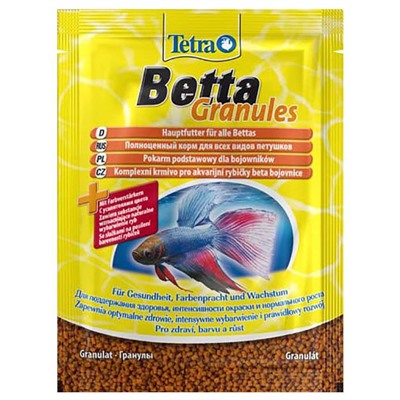 Корм для рыб Тетра Betta в гранулах 5г 193680АГ
