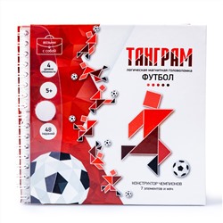 Игра магнитная головоломка Танграм «Футбол»