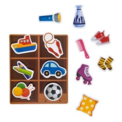 Пластик на липучках «Съедобное-несъедобное» (в конверте A4)