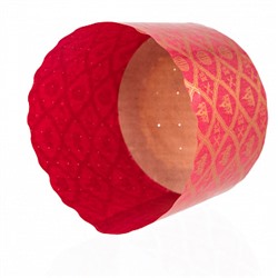 Мини-формы для кулича ХВ красная d=7 см, набор 10 шт