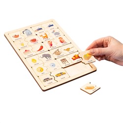 Пазл деревянный «Противоположности»