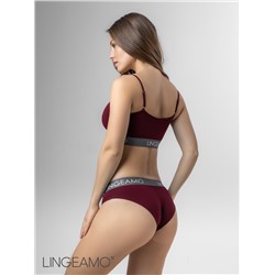 Трусы женские слипы LINGEAMO темно-бордовые ЛС-01 (28)