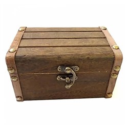 Шкатулка Сундук обитый 18*13*10,5см SH 999775.1