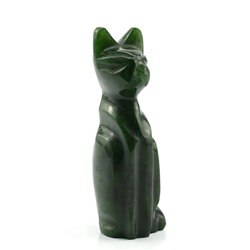 Кошка из нефрита 28*30*85мм, 107г