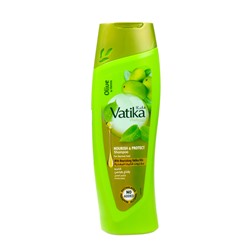 Vatika OLIVE AND HENNA Nourish And Protect Shampoo, Dabur (Ватика ОЛИВКА И ХНА Шампунь ПИТАНИЕ И ЗАЩИТА для нормальных волос, Дабур), 200 мл.
