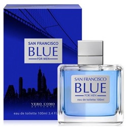 VERO UOMO SAN FRANCISCO BLUE /муж. M~