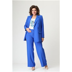 БелЭльСтиль 848-1 23 22+601-1 61 22 голубой, Брюки,  Жакет