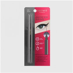 PRECISE SLIM EYELINER #SO BLACK, Browit by Nongchat (Подводка для глаз #ЧЕРНАЯ, Бровит), 0,6 мл. - СРОК ГОДНОСТИ ДО 11 МАРТА 2025 ГОДА