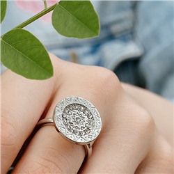 Колечко-спиннер с вращающимся украшением УЗОРЫ (безразмерное), Giftman, 1 шт.