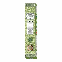 Goloka JASMINE Masala Incense (Высококачественные индийские пыльцовые благовония ЖАСМИН, Голока), 15 г.