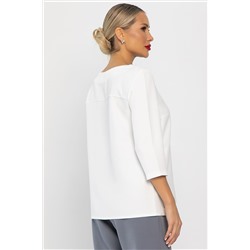 Блуза Аурия (белая) Б14217-48М