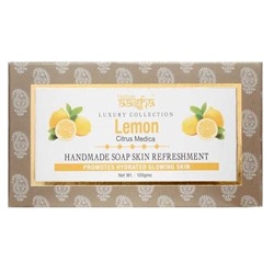 LEMON Handmade Soap Skin Refreshment, Aasha Herbals (ЛИМОН мыло ручной работы освежающее, Ааша Хербалс), 100 г.