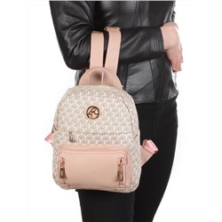 F2390-2 BEIGE Сумка-рюкзак (искусственная кожа)