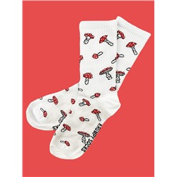 Носки р.35-40 "TxT" Мухоморы