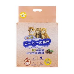 Наполнитель HAKASE AREKKUSU-Тофу -Кофе комкующийся 10л АГ