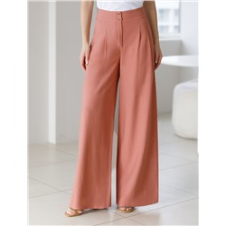 Брюки-палаццо из плотного лиоцелла