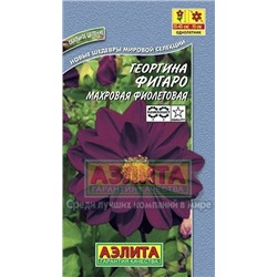Цв.Георгина Фигаро фиолетовая махр. (Аэлита) 7шт