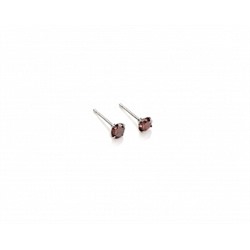 Серьги-гвоздики PR1469 -5 бордо