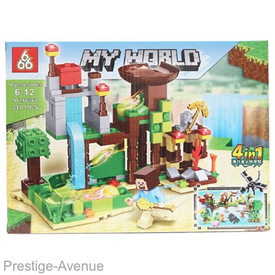 Конструктор Лeгo My World 4 in 1 № 11