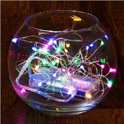 Гирлянда LED100 цветная 10м на батар. RT-2321