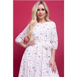 Платье Виталина (цветы) П6098
