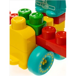 Конструктор пластиковый «Самолетик» 20 деталей Baby Blocks