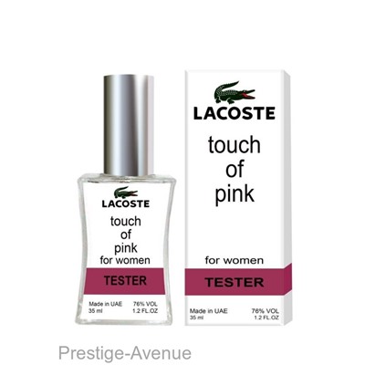 Тестер Lacoste Touch Of Pink 35 ml Made in UAE