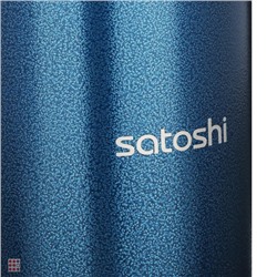 Термос SATOSHI "Торнадо", 1 л, для напитков, нержавеющая сталь