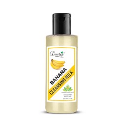 BANANA Cleansing Milk, Luster (БАНАН очищающее молочко для лица без сульфатов и парабенов, Ластер), 210 мл.