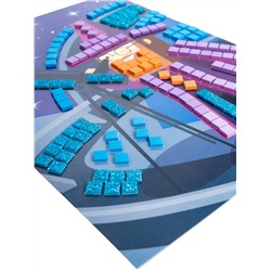 Аппликация для детей «Звездочет» (4 цвета, 200 элементов)