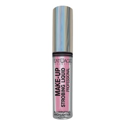 Хайлайтер жидкий Make-up Strobing liquid №601 голографический розовй
