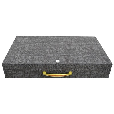 Нарды из змеевика и гранита "Инь-Янь" 485*450*30мм