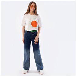 10193 бел Футболка для девочек (146-164)