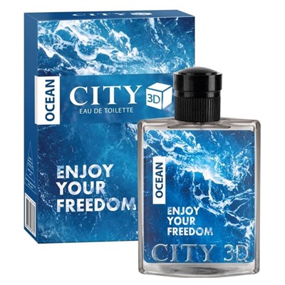 CITY 3D OCEAN 90ml /муж. M~