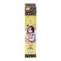 JAI SHRI KRISHNA Incense Sticks, Tridev (ДЖЕЙ ШРИ КРИШНА благовония, Тридев), 20 г.