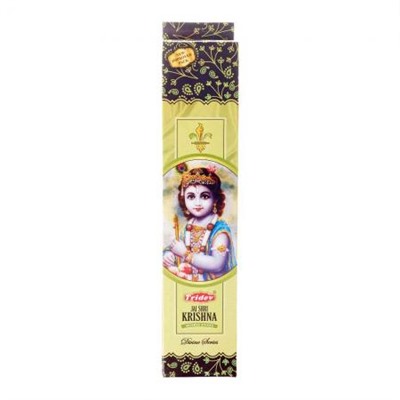 JAI SHRI KRISHNA Incense Sticks, Tridev (ДЖЕЙ ШРИ КРИШНА благовония, Тридев), 20 г.
