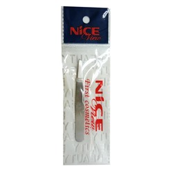 Пинцет косметический  скошен.кончики 9,6*1см 702 Nice