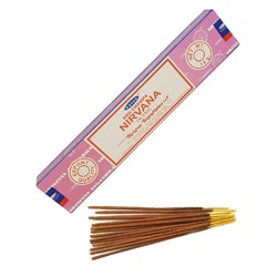 Nag Champa NIRVANA Incense, Satya (Благовония Наг Чампа НИРВАНА, Сатья), 15 г.