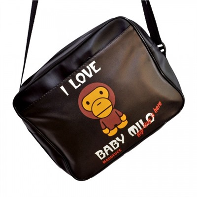 Сумка горизонтальная "I Love Baby Milo"