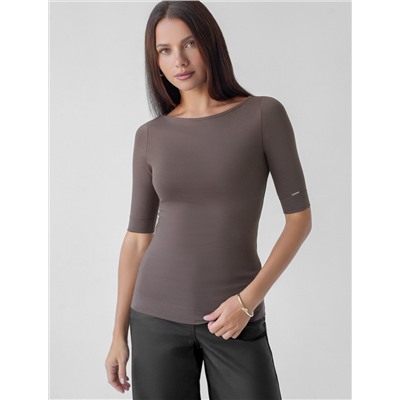 Джемпер  из премиального хлопка с эластаном