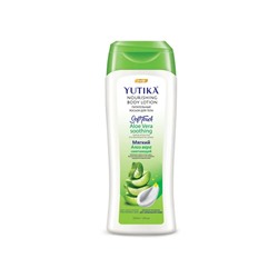 ALOE VERA SOOTHING Nourishing Body Lotion, Yutika (УСПОКАИВАЮЩИЙ АЛОЭ ВЕРА питательный лосьон для тела, Ютика), 100 мл.