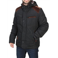 J8270 BLACK Куртка мужская зимняя NEW B BEK (150 гр. холлофайбер) размер 2XL - 52 российский