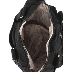 Сумка женская текстиль BoBo-3801,  1отдел,  плечевой ремень,  черный 255928