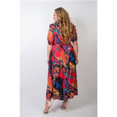 TrikoTex Stil Л1716 мультиколор, Платье