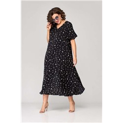 EVA GRANT 7198 черный, Платье