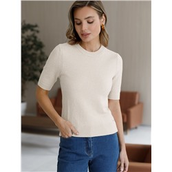 Джемпер из пряжи с кашемиром