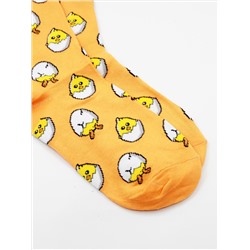 Носки р.35-40 "Niceee" Цыплёнок