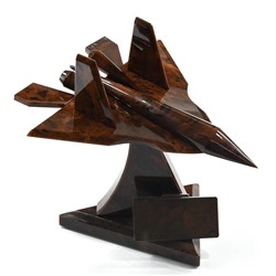 Статуэтка кабинетная из камня "СУ-57" 170*150*160мм