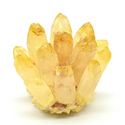 Кристаллы желтого кварца 88*75*73мм, 367г.