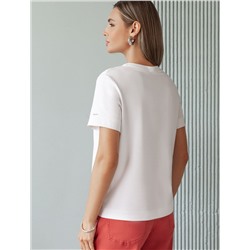 Футболка из премиального хлопка с авторским принтом